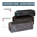 choisir jardinière funéraire